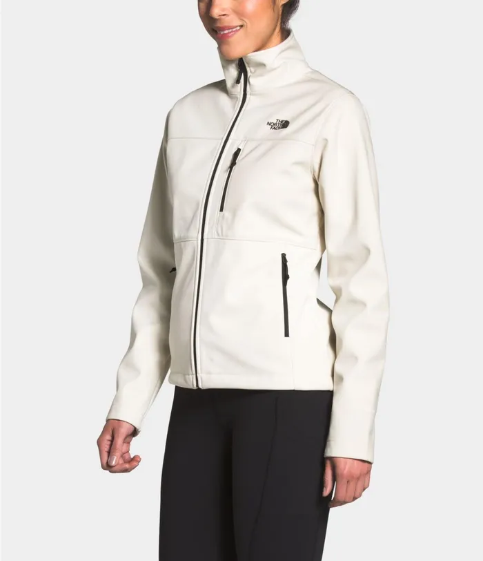 Womens Apex Bionic Jacket Vintage White Heather The North Face Softshell