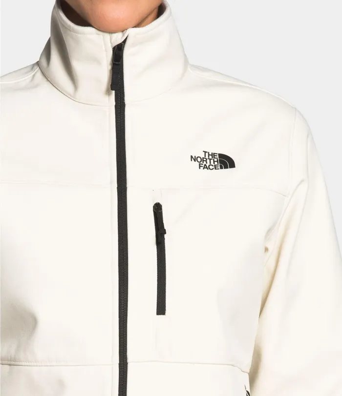 Womens Apex Bionic Jacket Vintage White Heather The North Face Softshell