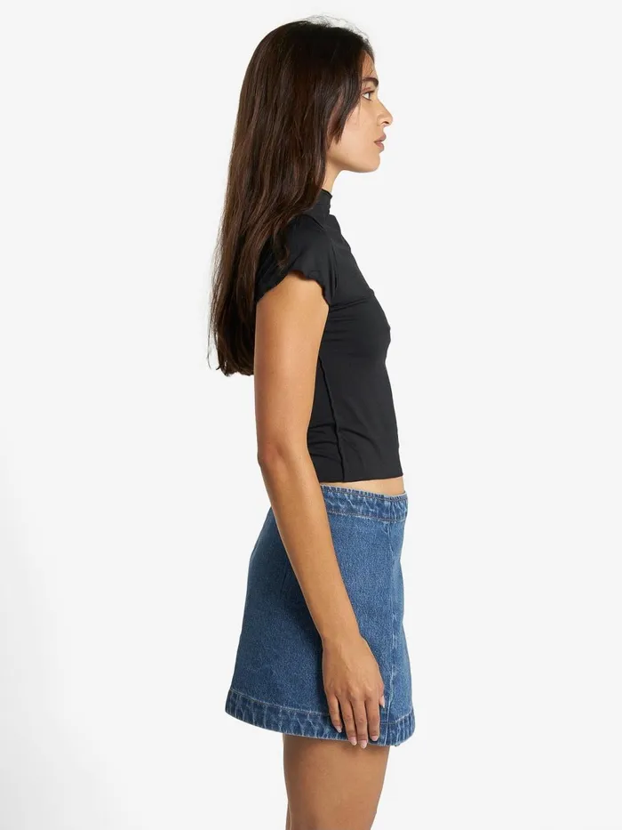 Womens Bailey Top Black Thrills Tops and Tees