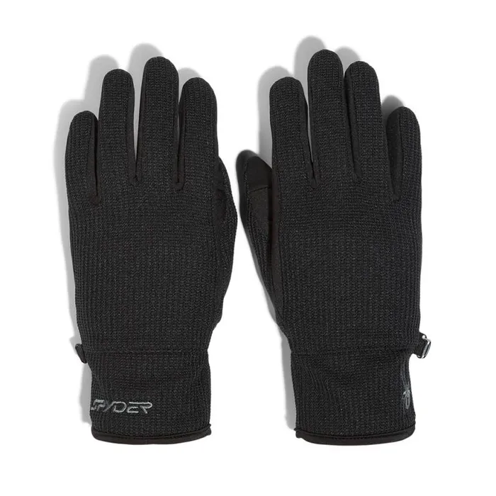 Womens Bandita Black Spyder Gloves