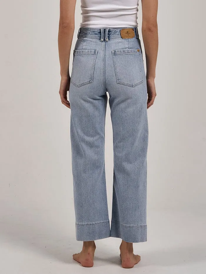 Womens Belle Stretch Jean Ash Blue Thrills High Waisted Jeans