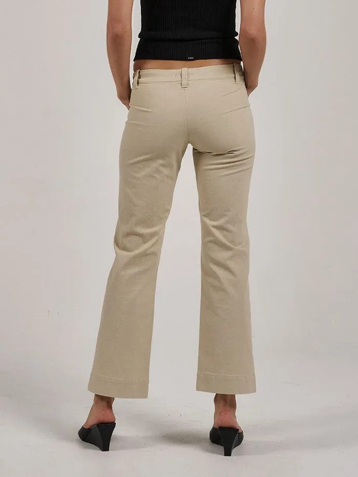 Womens Brit Pant Oatmeal Thrills Pants
