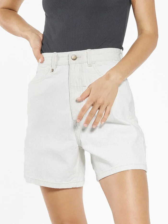 Womens Dell Stripe Koko Short Unbleached Thrills Shorts