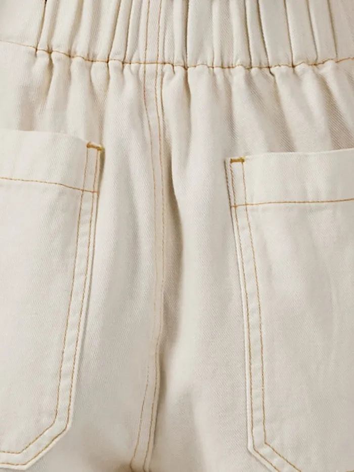 Womens Ease Utility Short Heritage White Citrus Thrills Shorts