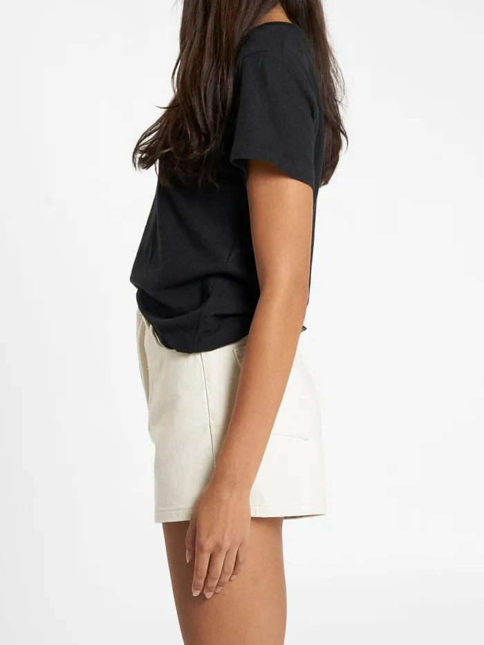 Womens Erica Short Heritage White Thrills Denim Shorts
