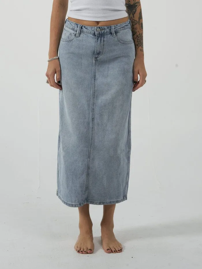 Womens Frankie Skirt Ash Blue Thrills Skirts