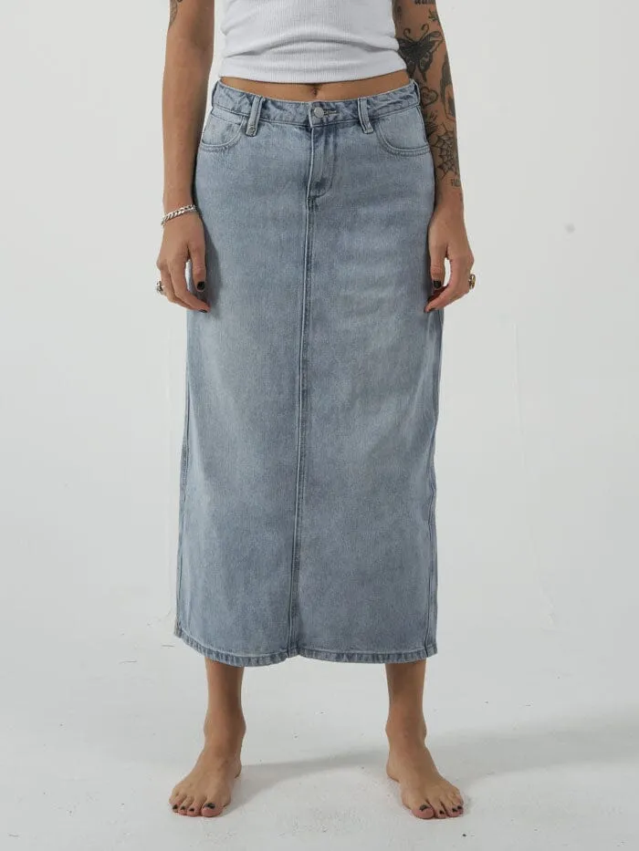 Womens Frankie Skirt Ash Blue Thrills Skirts