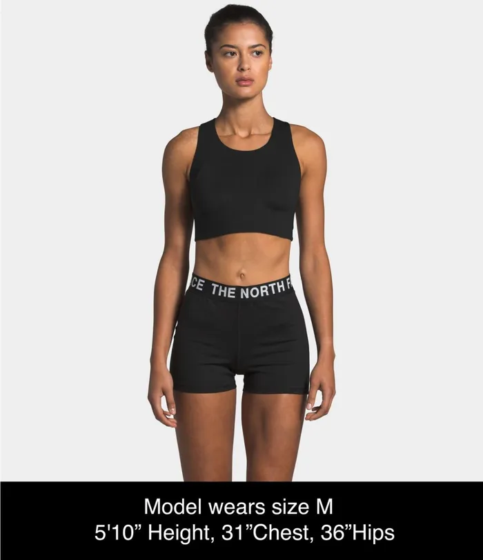 Womens Free Motion Bra Tnf Black The North Face Active Tops
