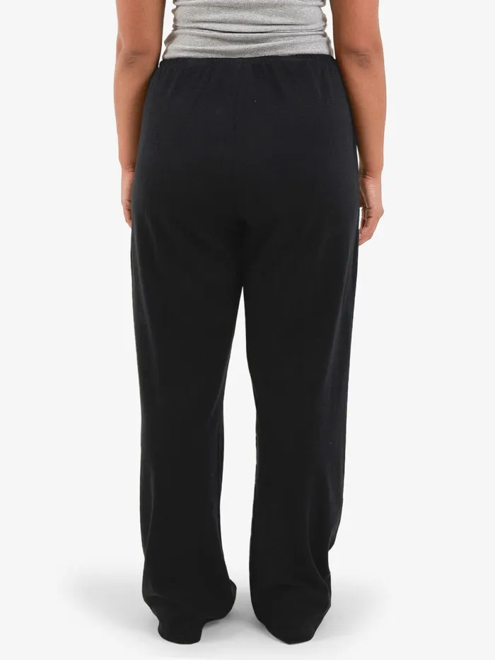 Womens Hemp Relax Pant Black Thrills Pants