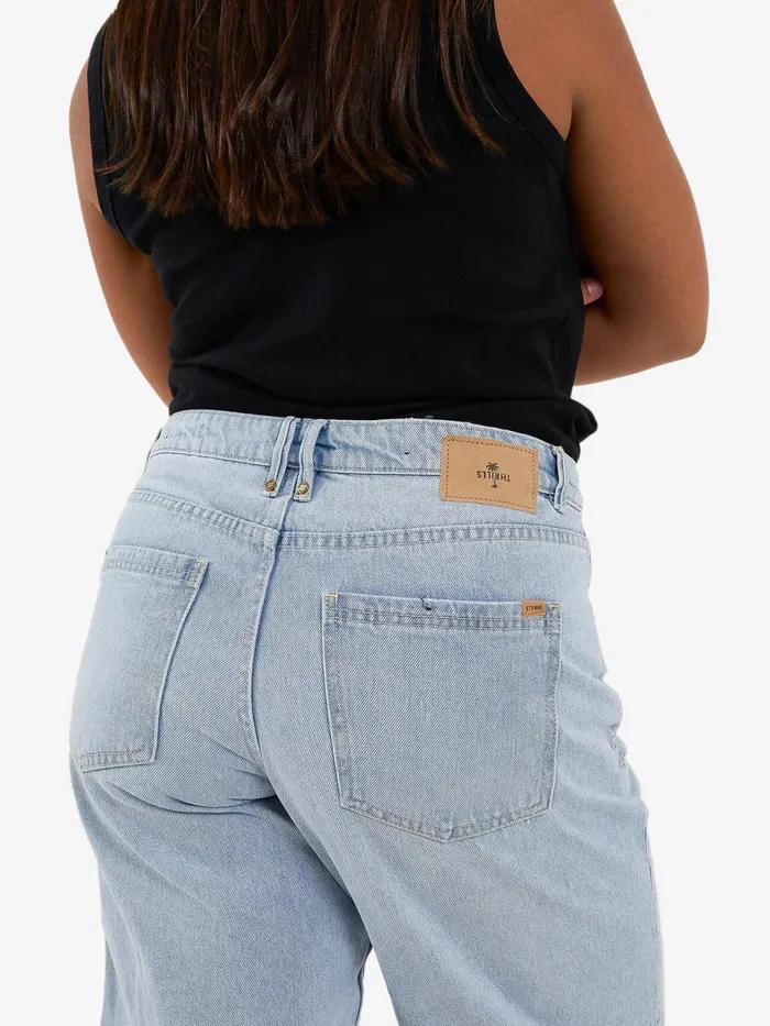 Womens Jordan Short Ash Blue Thrills Denim Shorts
