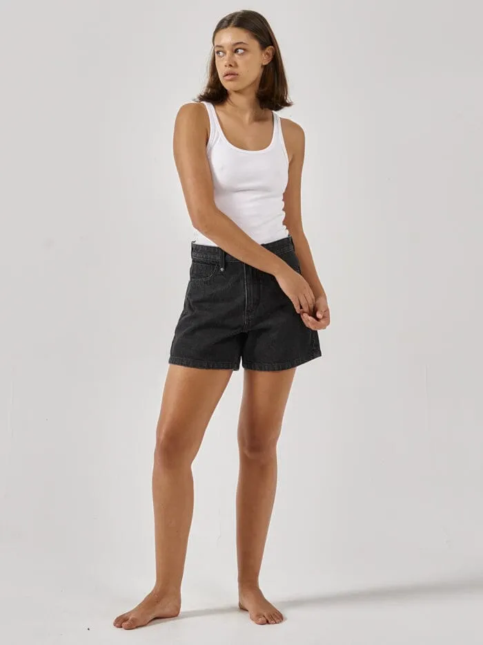 Womens Khloe Short Smoke Black Thrills Denim Shorts