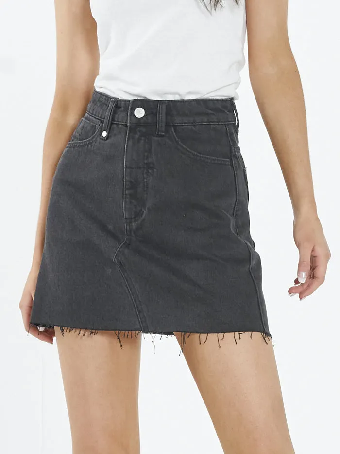Womens Leni Skirt Aged Black Thrills Skirts