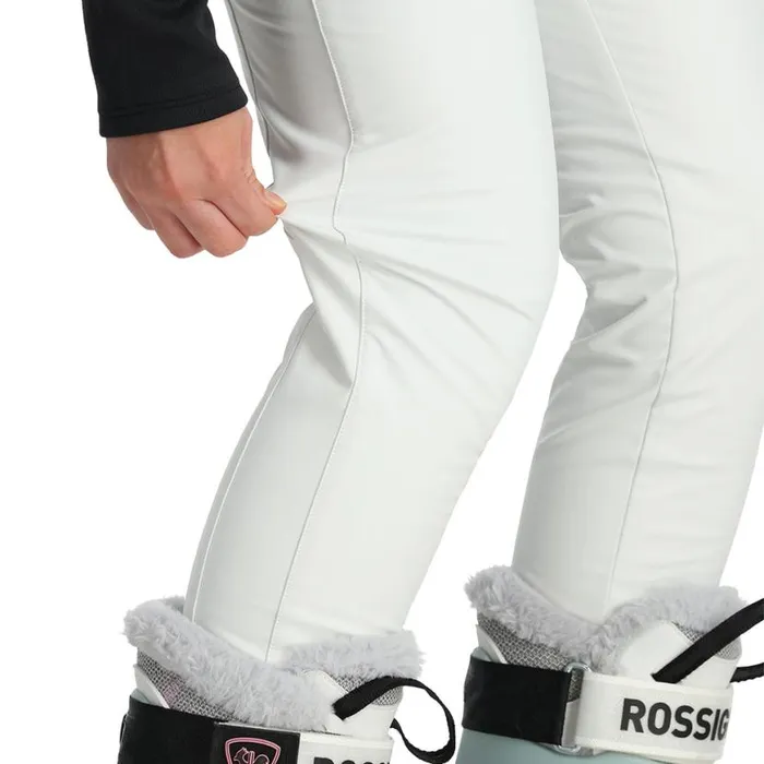 Womens Painted On Softshell Pants White Spyder Shell