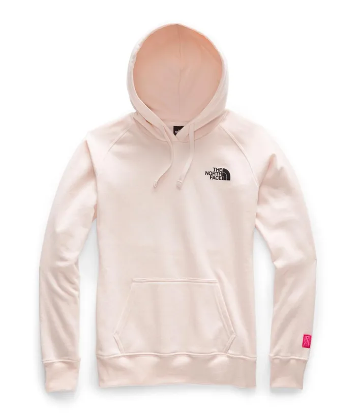 Womens Pink Ribbon Pullover Hoodie Purdy Pink The North Face Hoodies and Sweatshirts