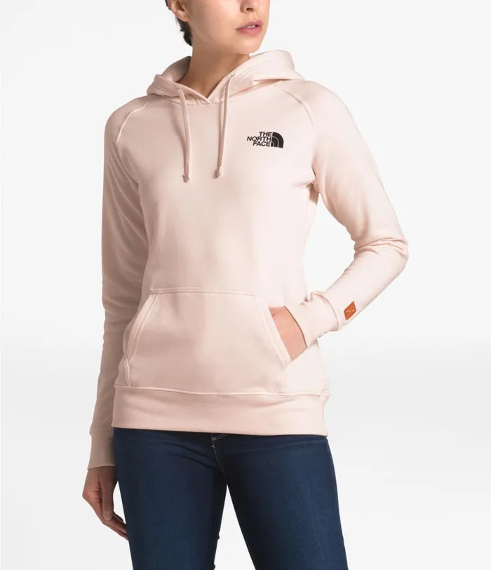 Womens Pink Ribbon Pullover Hoodie Purdy Pink The North Face Hoodies and Sweatshirts