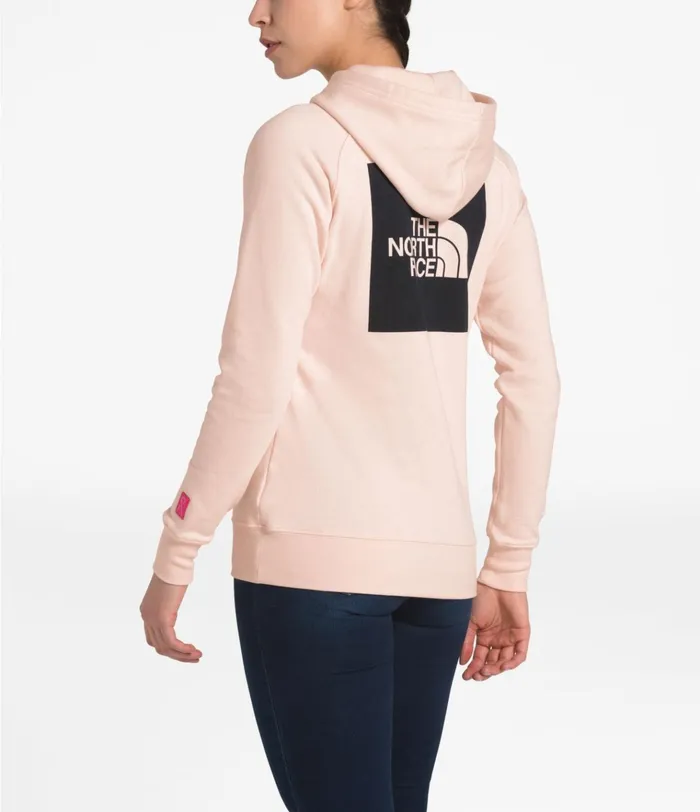 Womens Pink Ribbon Pullover Hoodie Purdy Pink The North Face Hoodies and Sweatshirts