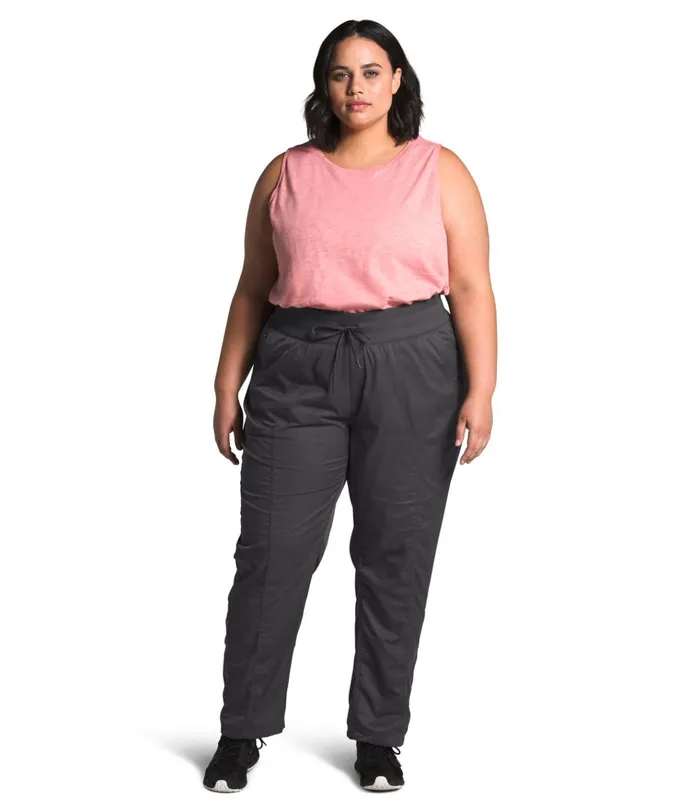 Womens Plus Aphrodite Motion Pant Graphite Grey The North Face Pants