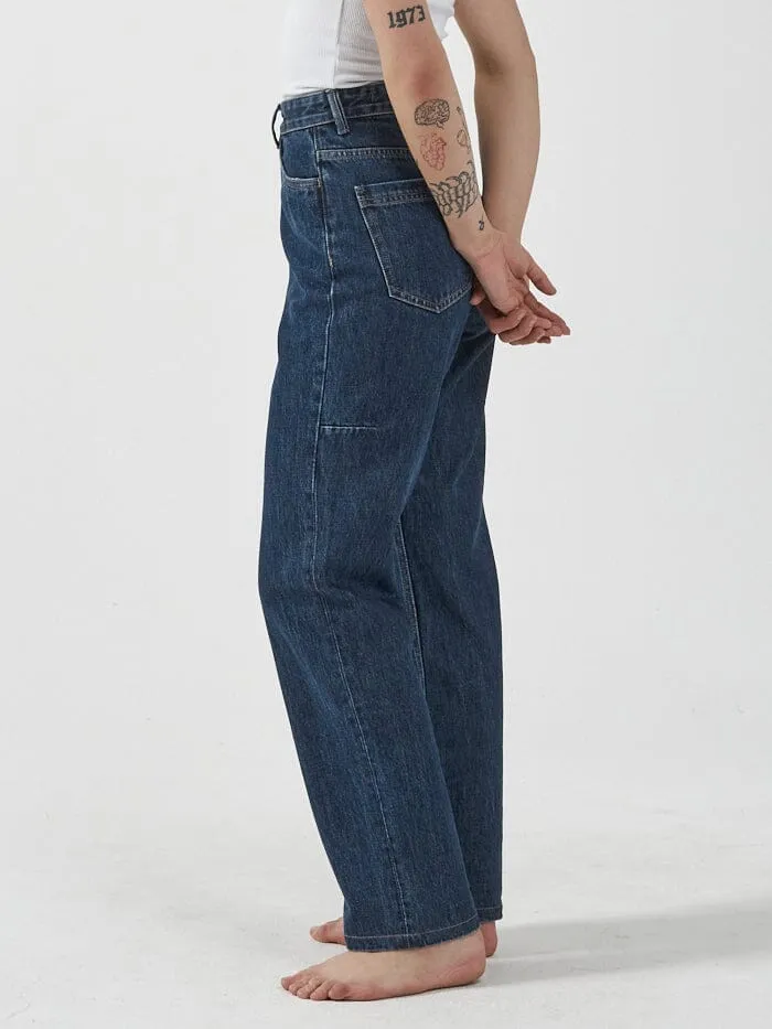 Womens Pulp Jean Dark Rinse Blue Thrills Denim