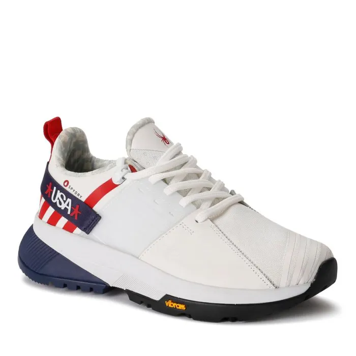 Womens Shasta Usa White Spyder Shoes