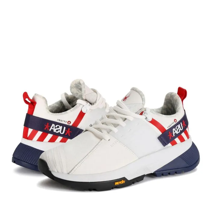 Womens Shasta Usa White Spyder Shoes