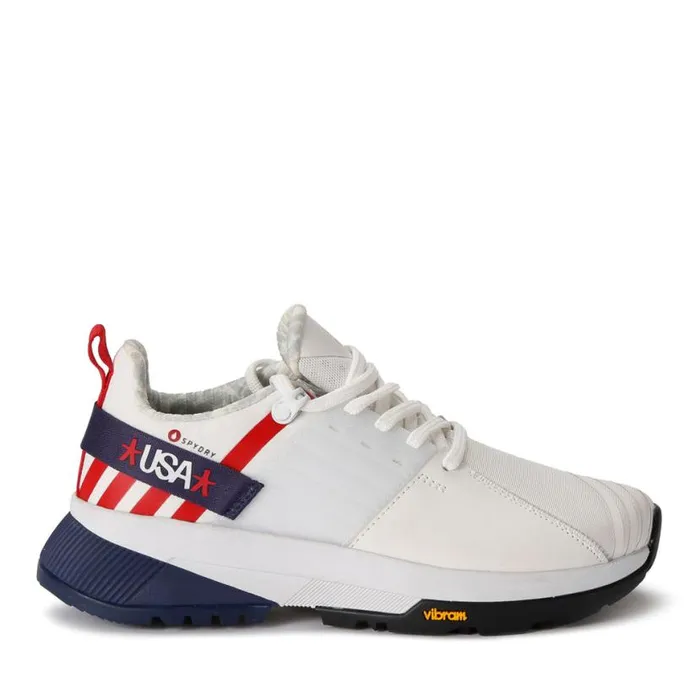 Womens Shasta Usa White Spyder Shoes