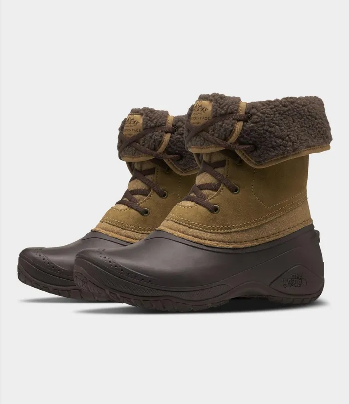 Womens Shellista II Rolldown Utility Browndemitasse Brown The North Face Boots