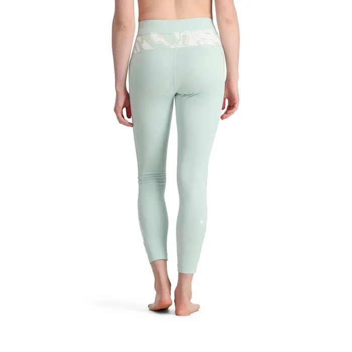 Womens Stretch Charger Pants Wintergreen Spyder Baselayers