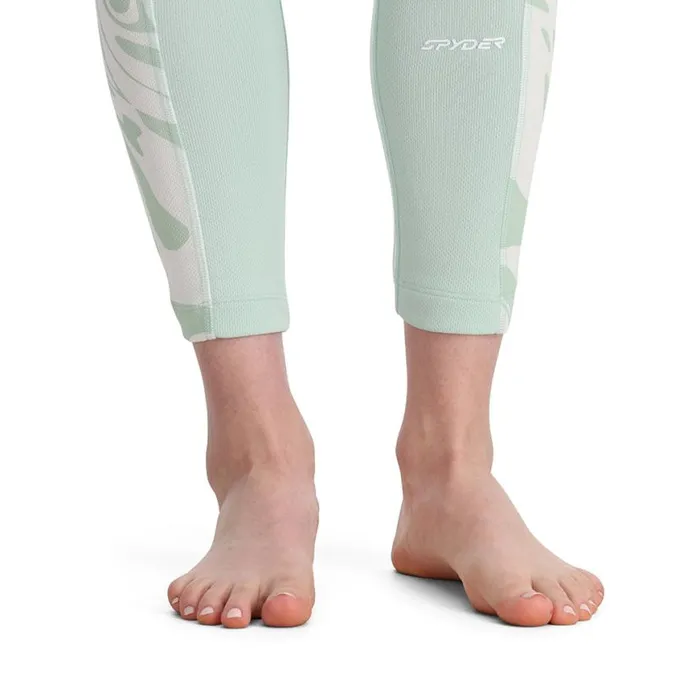 Womens Stretch Charger Pants Wintergreen Spyder Baselayers