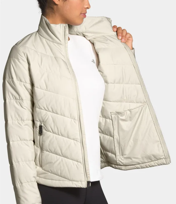 Womens Tamburello 2 Jacket Vintage White The North Face Insulated and Down Jackets
