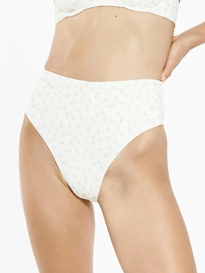 Womens Valery High Cut Bikini Bottom Sunlight Thrills Swim