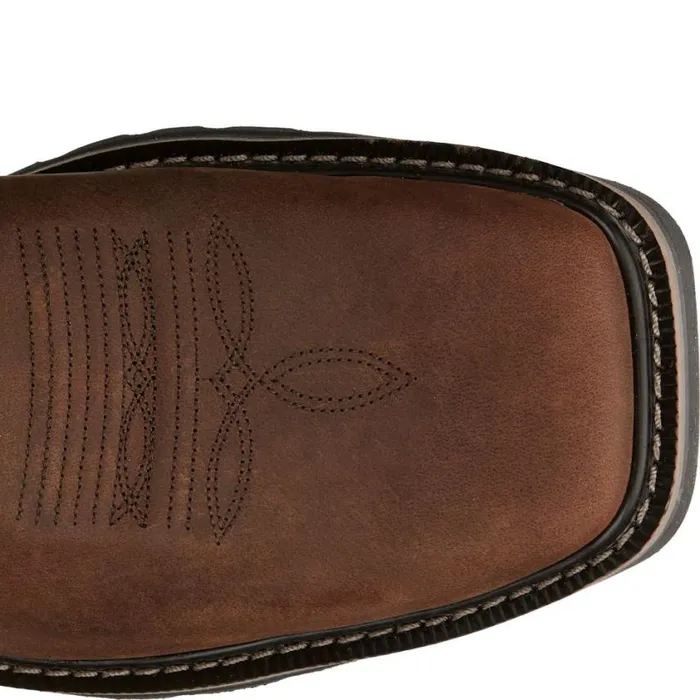 Work Men Justin Boots Driller II 11034 Work Boot Pecan Brown 040brown041