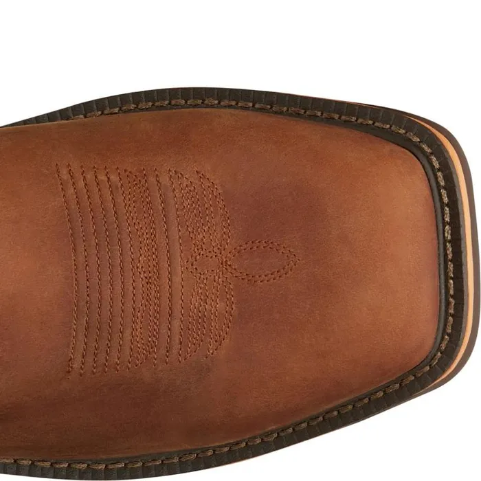 Work Men Justin Boots Resistor 11034 Waterproof Work Boot Russet 040brown041