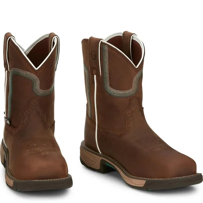 Work Women Justin Boots Rush 8034 Composite Toe Waterproof Work Boot Pine Chocolate 040brown041 Work Women Justin Boots Rush 8034 Composite Toe Waterproof Work Boot Pine Chocolate 040brown041