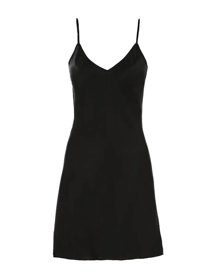 Zimmermann Dresses Harmony Bias Slip Dress Black Magnolia 8211 Women