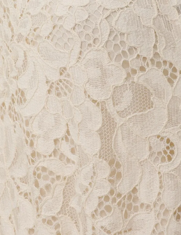 Zimmermann Dresses Matchmaker Lace Sheath Dress Cream 8211 Women