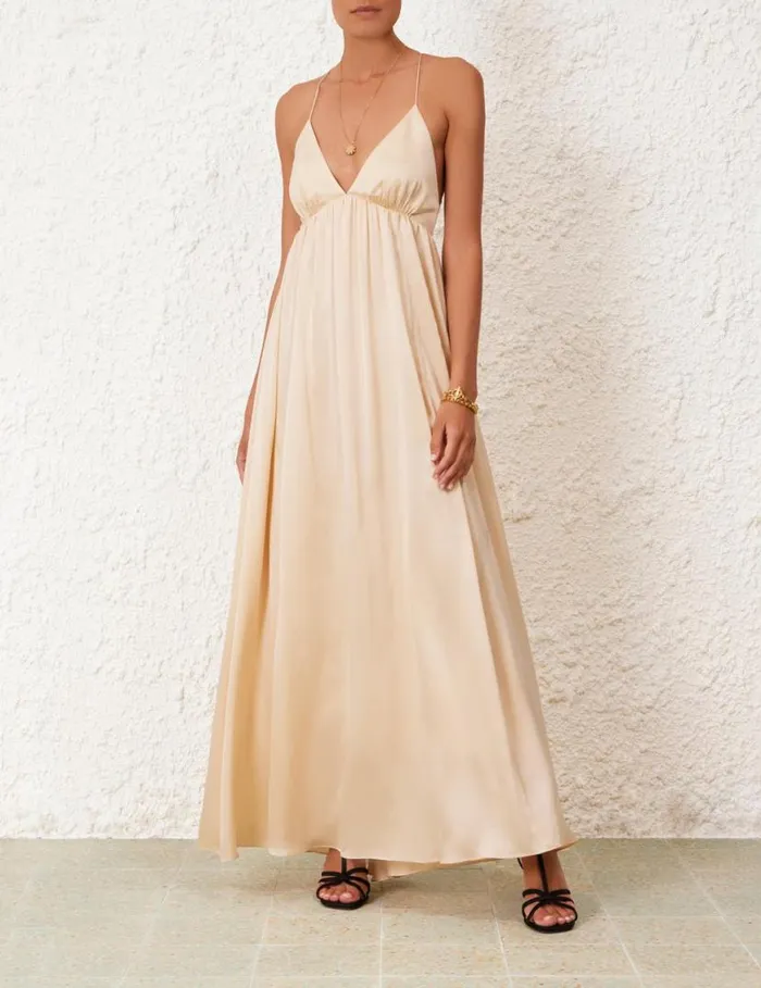 Zimmermann Dresses Silk Slip Dress Tea 8211 Women