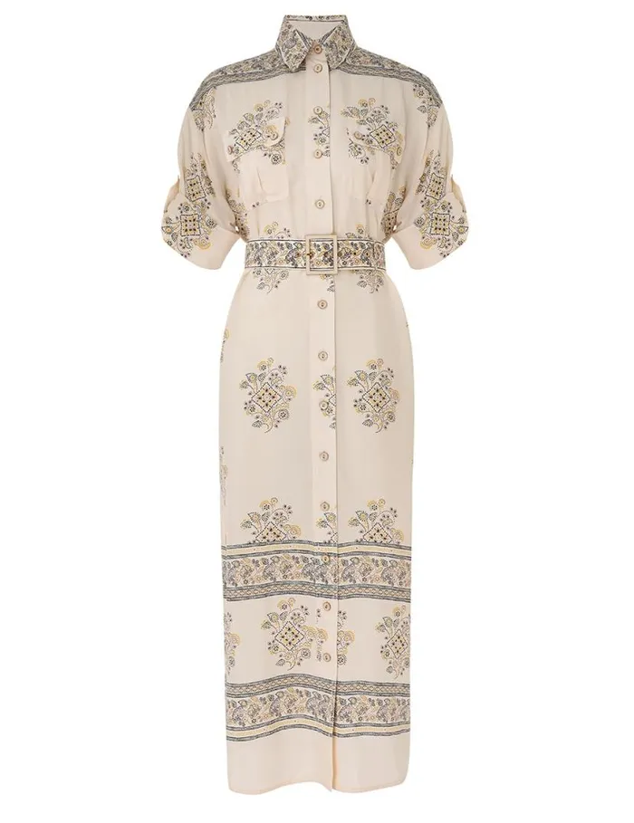 Zimmermann Dresses Utility Dress Utility Dot Lemon 8211 Women