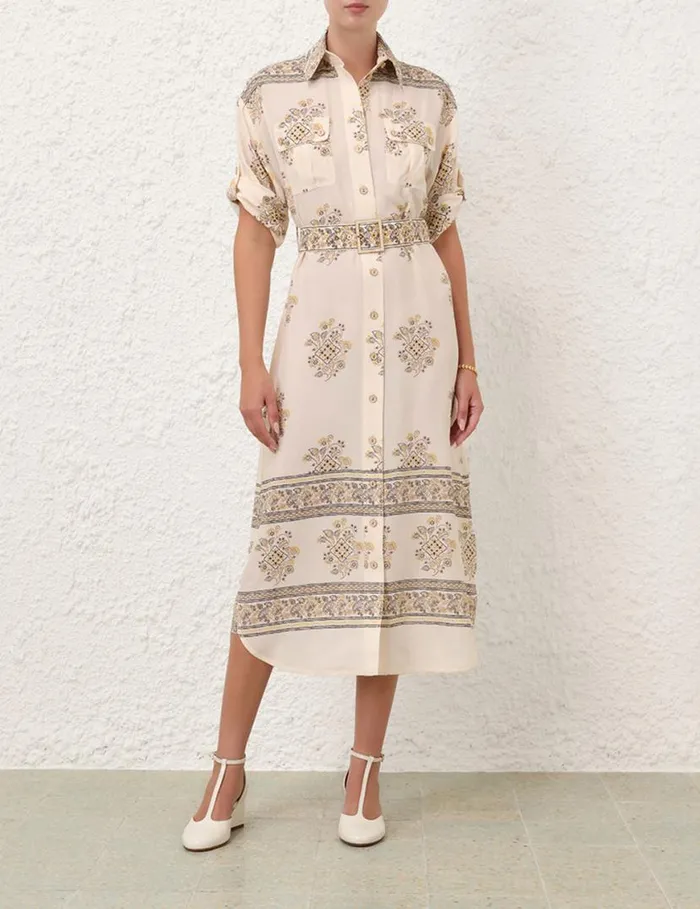 Zimmermann Dresses Utility Dress Utility Dot Lemon 8211 Women