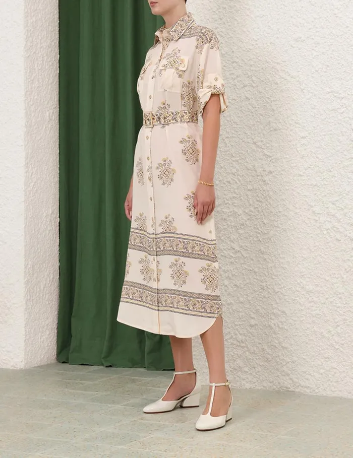 Zimmermann Dresses Utility Dress Utility Dot Lemon 8211 Women