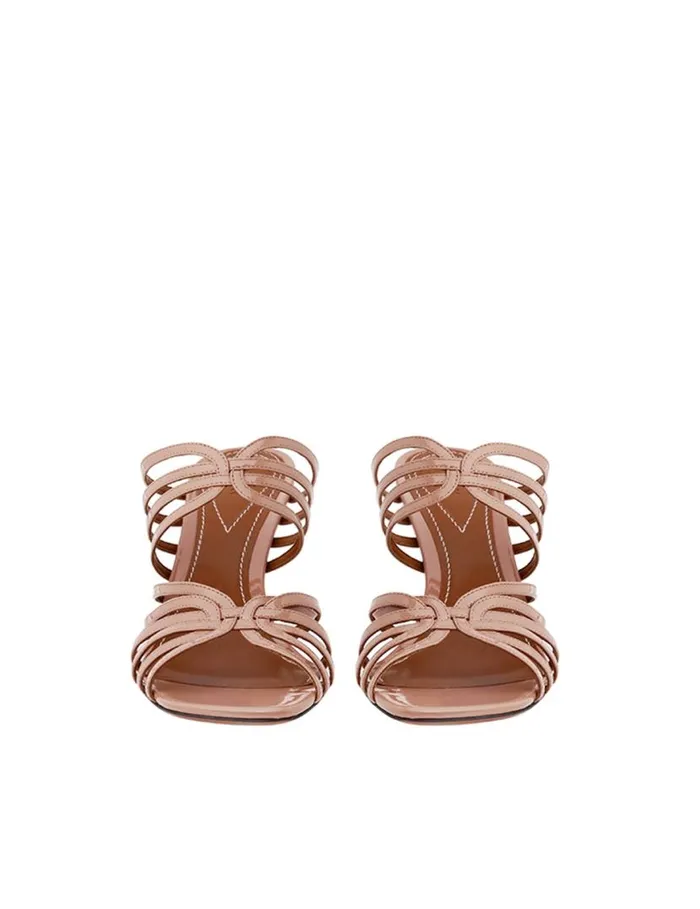 Zimmermann Heeled Sandals Zimmermann Aura Mule Sandal 85 Peach 8211 Women