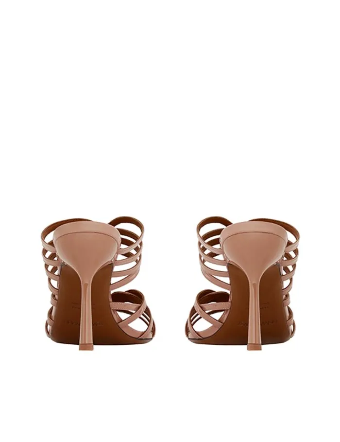 Zimmermann Heeled Sandals Zimmermann Aura Mule Sandal 85 Peach 8211 Women
