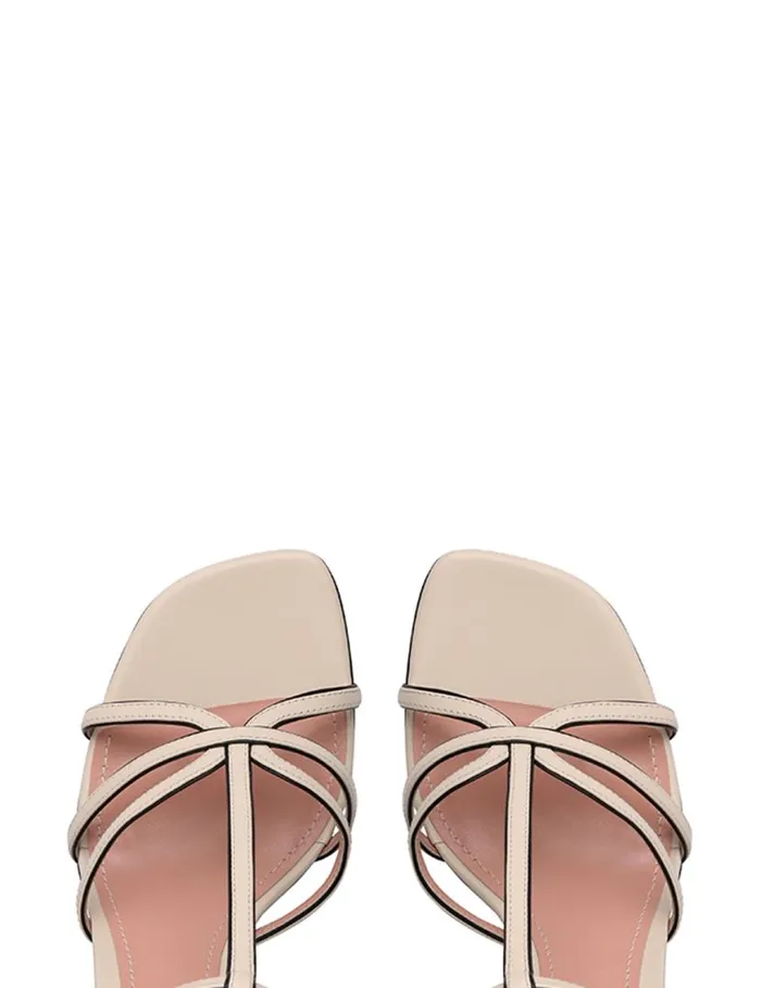 Zimmermann Heels Zimmermann Aura Sandal 85 Macadamia 8211 Women