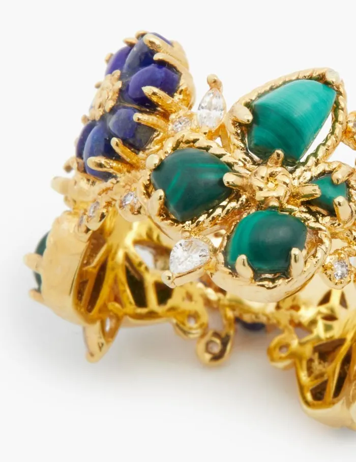 Zimmermann Jewellery Zimmermann Bloom Band Ring Goldmulti 8211 Women