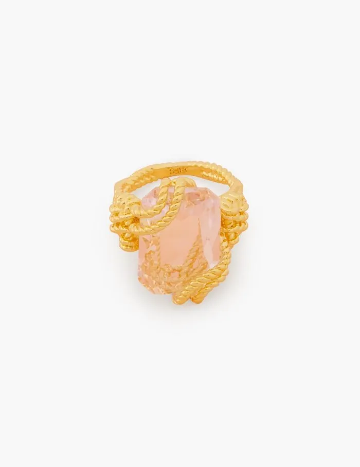 Zimmermann Jewellery Zimmermann Bloom Ring Goldblush 8211 Women
