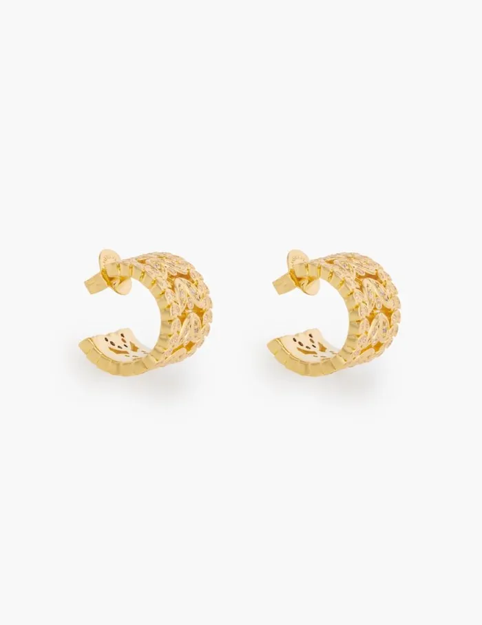 Zimmermann Jewellery Zimmermann Laurel Hoops Gold 8211 Women