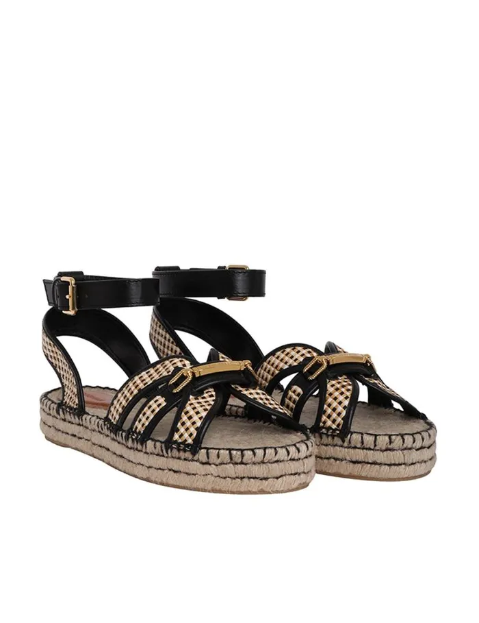 Zimmermann Sandals Zimmermann Prisma Sandal Onyx 8211 Women