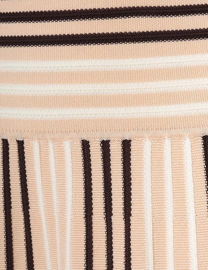 Zimmermann Skirts Natura Stripe Midi Skirt Multi 8211 Women