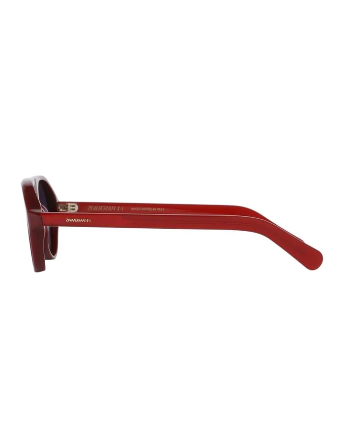 Zimmermann Sunglasses Zimmermann Cyd Aviator Burgundy 8211 Women