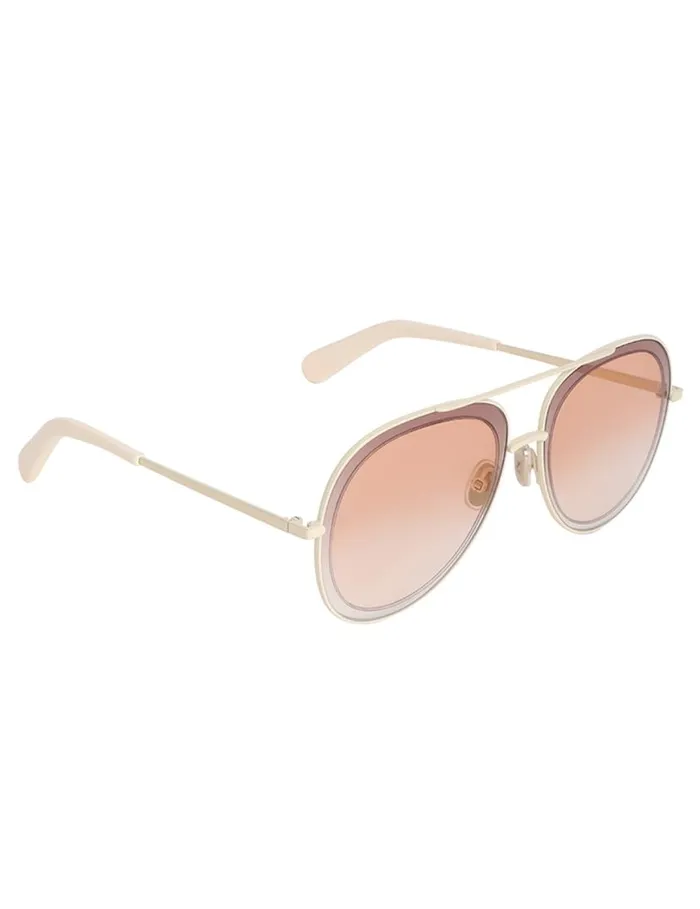 Zimmermann Sunglasses Zimmermann Dancer Aviator Cream 8211 Women