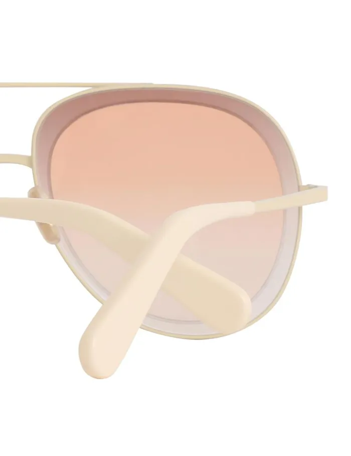 Zimmermann Sunglasses Zimmermann Dancer Aviator Cream 8211 Women